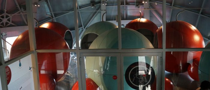 Inside Atomium sphere